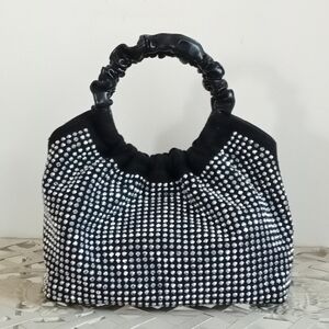 Silver Studded Handbag